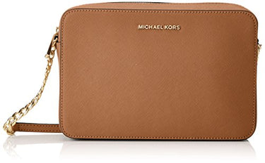 Michael Kors Damen Jetset Lg Ew Crossbody Umhängetasche, Braun (Acorn) im Sale